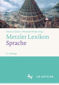 Produktbild: Metzler Lexikon Sprache