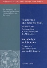 Produktbild: Erkenntnis und Wissenschaft/ Knowledge and Science