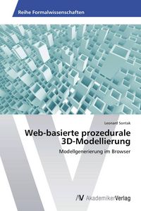Produktbild: Web-basierte prozedurale 3D-Modellierung