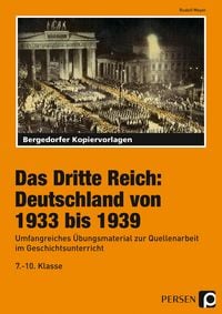 Produktbild: Das Dritte Reich: Deutschland von 1933 bis 1939