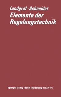 Produktbild: Elemente der Regelungstechnik