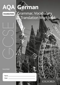 Produktbild: AQA GCSE German Foundation Grammar, Vocabulary & Translation Workbook for the 2016 specification (Pack of 8)