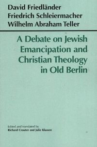 Produktbild: Friedl&auml;nder, D: Debate on Jewish Emancipation and Chris
