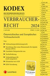 Produktbild: KODEX Verbraucherrecht 2024