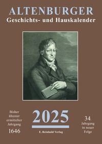 Produktbild: Altenburger Geschichts- und Hauskalender 2025