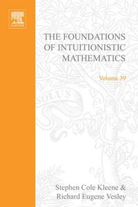 Produktbild: The Foundations of Intuitionistic Mathematics