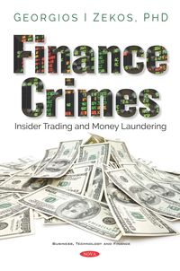 Produktbild: Finance Crimes: Insider Trading and Money Laundering