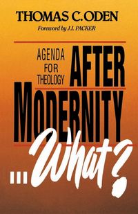 Produktbild: The After Modernity . . . What?