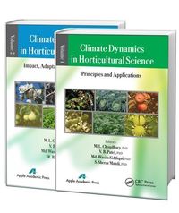 Produktbild: Climate Dynamics in Horticultural Science, Two Volume Set