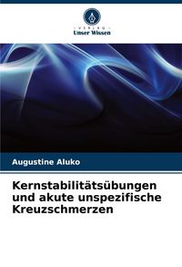 Produktbild: Kernstabilit&auml;ts&uuml;bungen und akute unspezifische Kreuzschmerzen