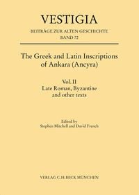 Produktbild: The Greek and Latin Inscriptions of Ankara (Ancyra)