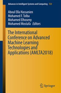 Produktbild: The International Conference on Advanced Machine Learning Technologies and Applications (AMLTA2018)