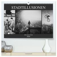 Produktbild: Stadtillusionen (hochwertiger Premium Wandkalender 2026 DIN A2 quer), Kunstdruck in Hochglanz