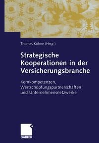 Produktbild: Strategische Kooperationen in der Versicherungsbranche