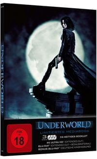 Produktbild: Underworld - Limitiertes Mediabook (4K Ultra HD+Blu-ray+Bonus-Blu-ray)