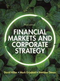 Produktbild: Financial Markets and Corporate Strategy: European Edition, 3e