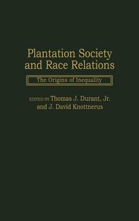 Produktbild: Plantation Society and Race Relations