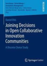 Produktbild: Joining Decisions in Open Collaborative Innovation Communities