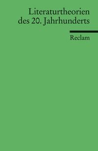 Produktbild: Literaturtheorien des 20. Jahrhunderts