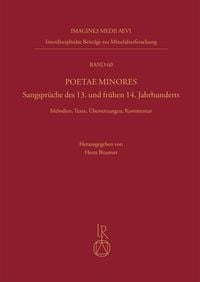 Produktbild: Poetae Minores. Sangspr&uuml;che des 13. und fr&uuml;hen 14. Jahrhunderts