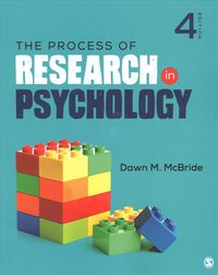 Produktbild: McBride, D: The Process of Research in Psychology
