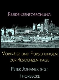 Produktbild: Vortr&auml;ge und Forschungen zur Residenzenfrage