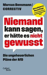 Produktbild: Niemand kann sagen, er h&auml;tte es nicht gewusst