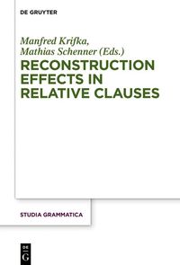 Produktbild: Reconstruction Effects in Relative Clauses