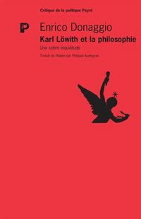 Produktbild: Karl L&ouml;with et la philosophie : une sobre inqui&eacute;tude
