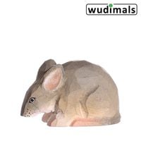 Produktbild: Wudimals A040606 - Maus, Mouse, handgeschnitzt aus Holz
