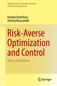 Produktbild: Risk-Averse Optimization and Control