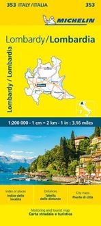 Bild vom Artikel Lombardia - Michelin Local Map 353 vom Autor 