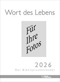 Produktbild: Wort des Lebens 2026 - Der Bibelspruchkalender