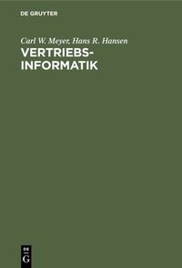 Produktbild: Vertriebsinformatik