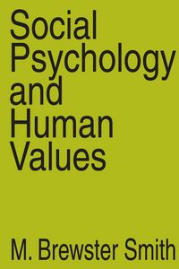 Produktbild: Social Psychology and Human Values