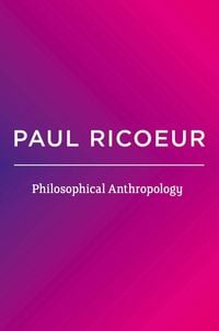 Produktbild: Philosophical Anthropology