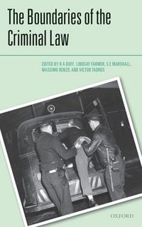 Produktbild: Boundaries Of Criminal Law Crim C