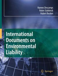 Produktbild: International Documents on Environmental Liability