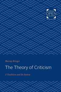 Produktbild: The Theory of Criticism