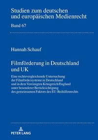 Produktbild: Filmf&ouml;rderung in Deutschland und UK