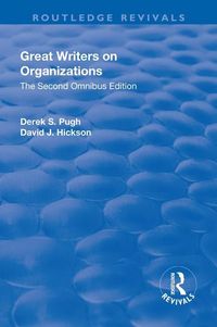 Produktbild: Great Writers on Organizations