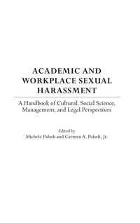 Produktbild: Academic and Workplace Sexual Harassment