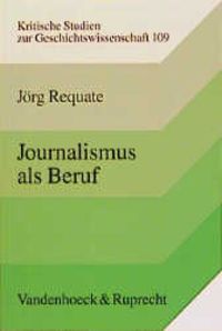 Produktbild: Journalismus als Beruf