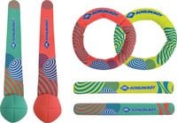Produktbild: Schildkr&ouml;t Diving Set Neopren, 6er Tauchset, 2 Tauchb&auml;lle, 2 Tauchringe, 2 Tauchst&auml;be Wasser-/ Tauchspielzeug f&uuml;r Kinder Wasserspielzeug mit Sandf&uuml;llung