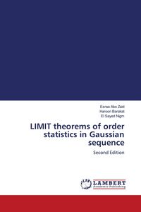 Produktbild: LIMIT theorems of order statistics in Gaussian sequence