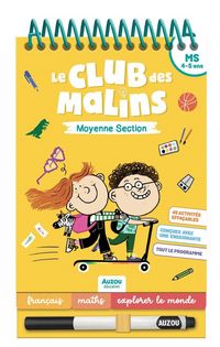 Produktbild: Le club des malins moyenne section : MS, 4-5 ans