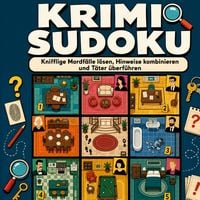Produktbild Krimi Sudoku: Knifflige Mordfälle lösen, Hinweise kombinieren und Täter überführen