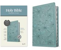 Produktbild: KJV Thinline Reference Bible, Filament Enabled (Leatherlike, Floral Leaf Teal, Indexed, Red Letter)