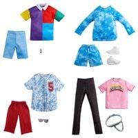 Produktbild: Barbie Fashions Modeset: Kleidung f&uuml;r die Ken-Puppe mit 1Outfit und 1Zubeh&ouml;rte