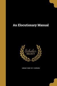 Produktbild: An Elocutionary Manual